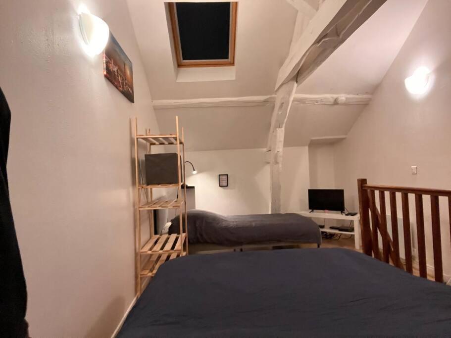 Studio Duplex Centre-Ville Au Calme Avec Parking フォンテーヌブロー エクステリア 写真